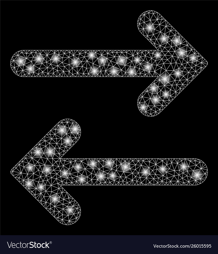 Flare mesh network flip horizontal with vector image Flare mesh network flip horizontal with