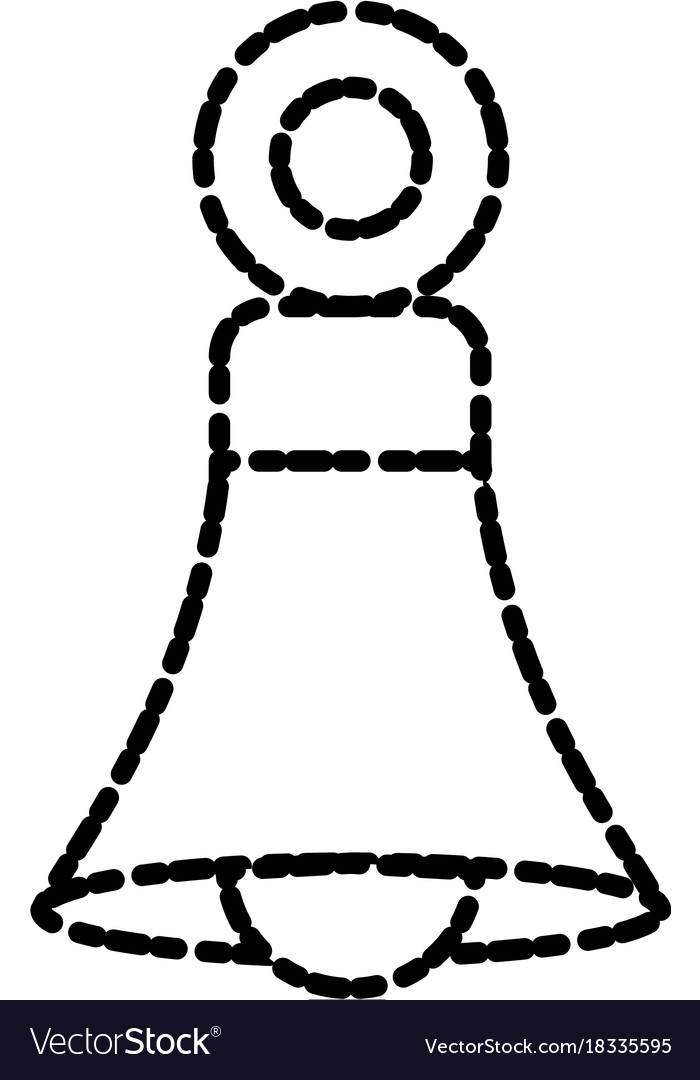 Handbell isolated symbol