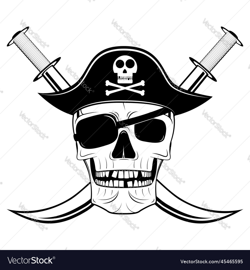 Skull - pirate