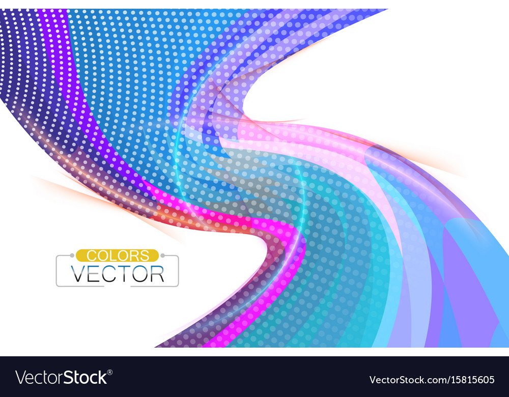 Abstract colors curve shape scene