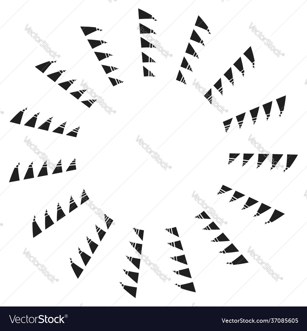 Geometric abstract circle circular element vector image Geometric abstract circle circular element