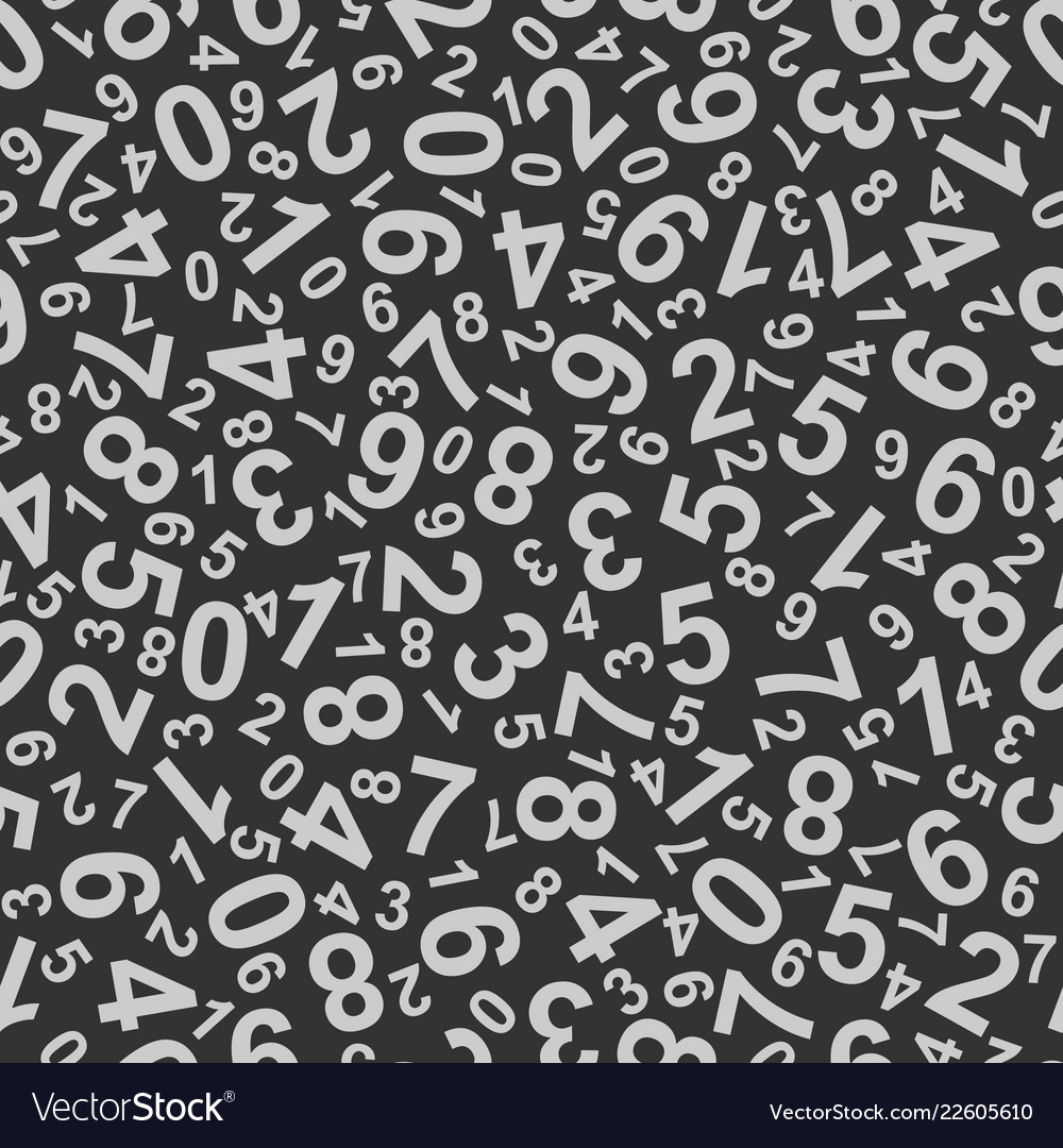 Abstract Number Background
