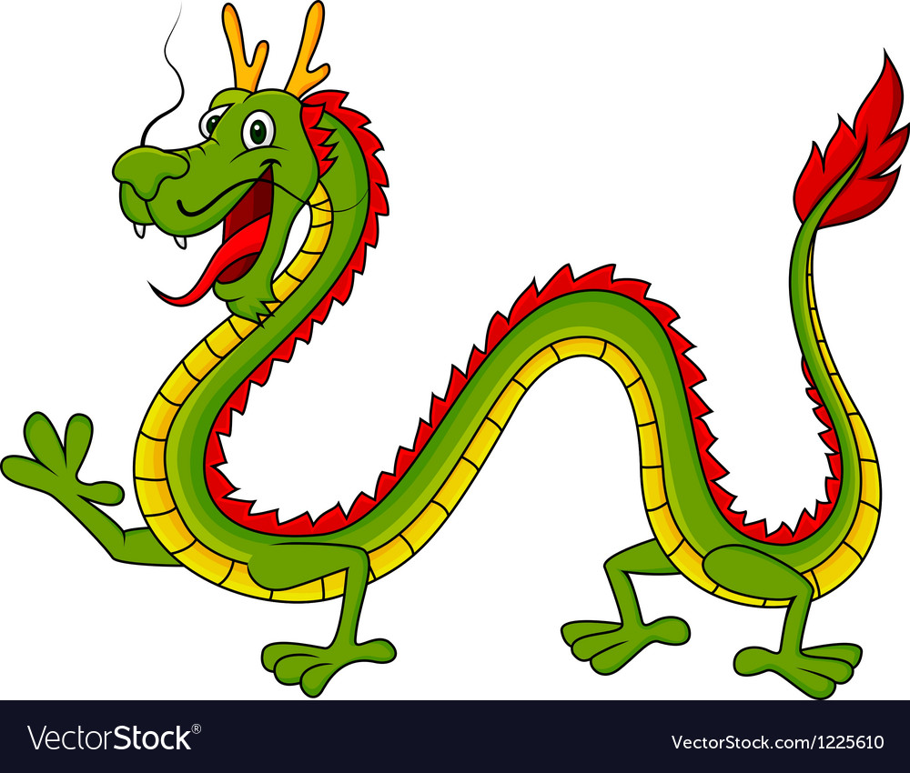 Cute Cartoon Dragon