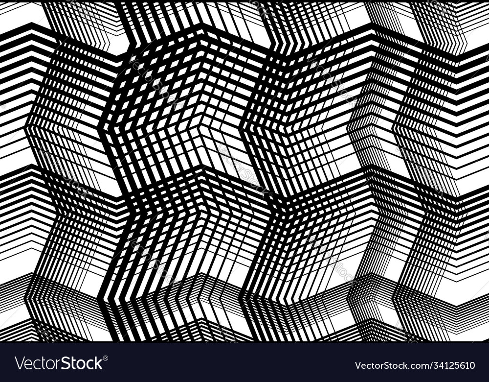 Geometric structure angular angled lines stripes vector image Geometric structure angular angled lines stripes