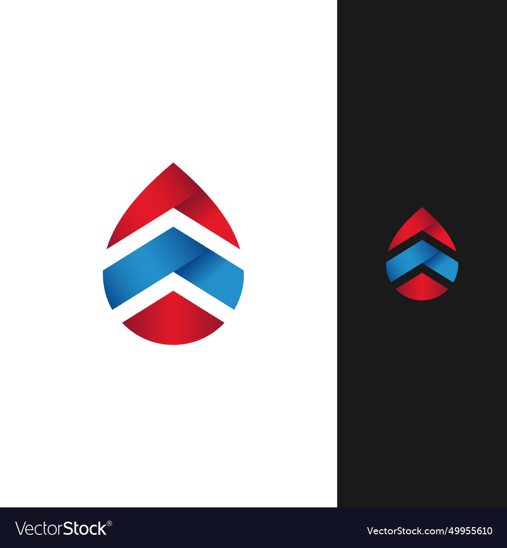 Oil and gas logo design template