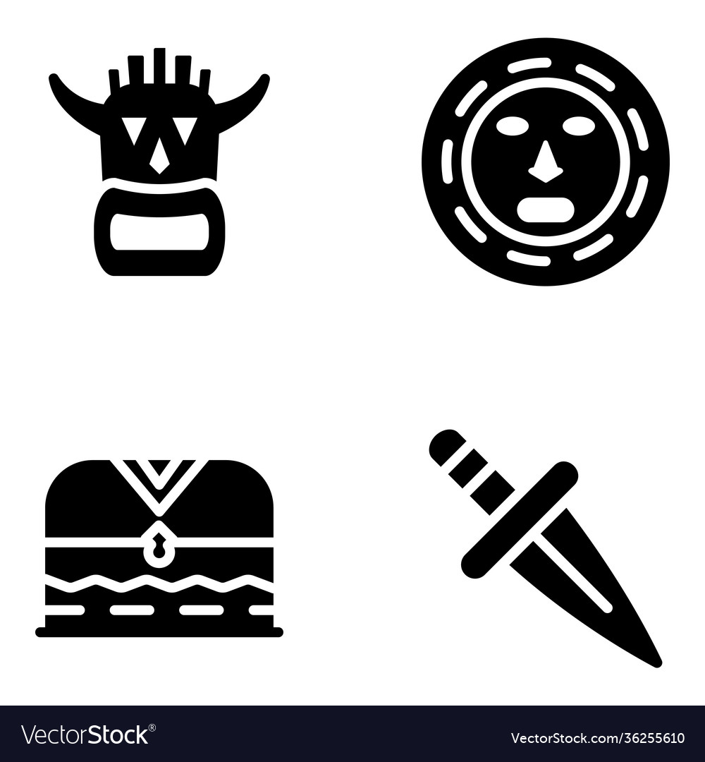 Pack editable solid icons