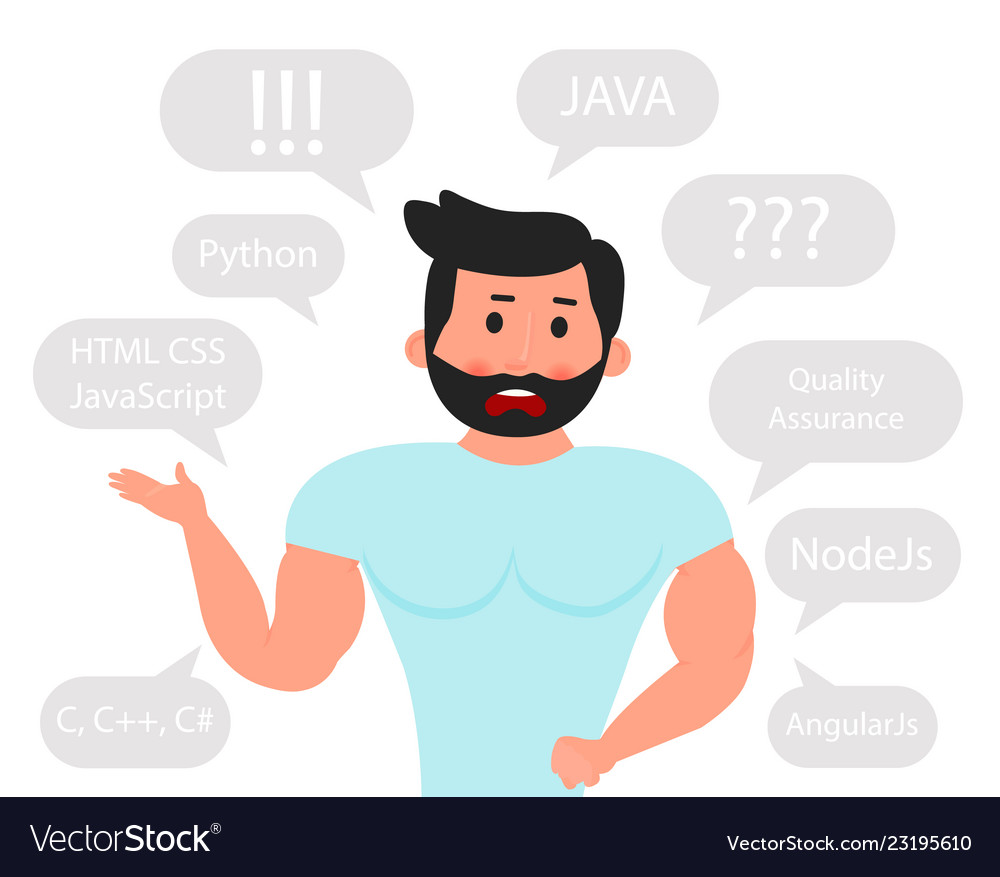 Young Developer Coding Concepts