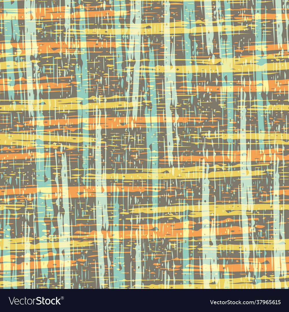 Abstract canvas textured seamless pattern vector image Abstract canvas textured seamless pattern
