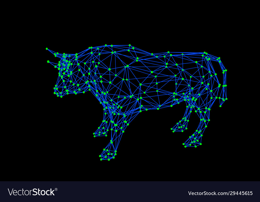 Abstract polygonal bull molecular lattice