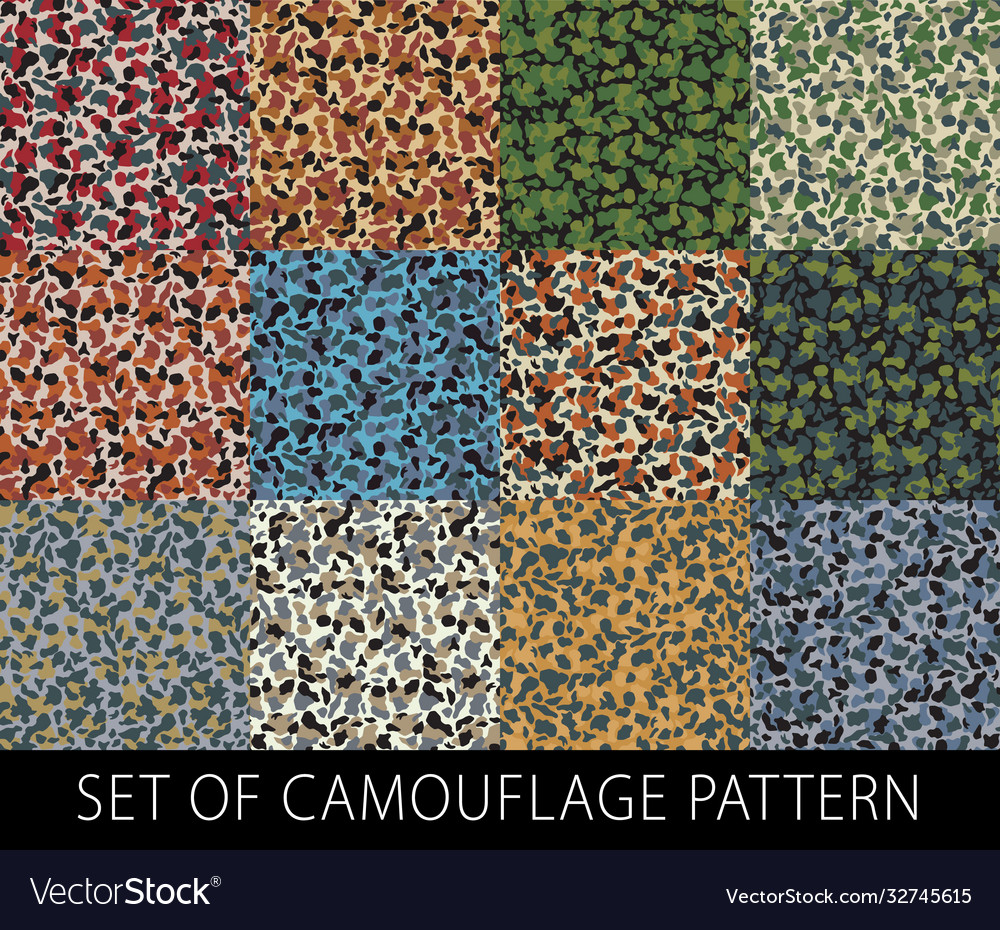 Forest Camo Net Pattern