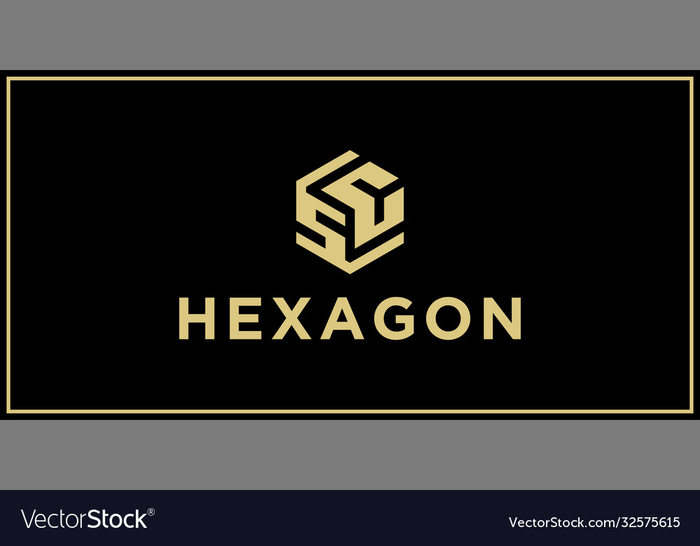 Sc hexagon logo design inspiration