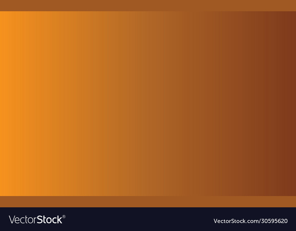 Abstract brown orange gradient background Vector Image