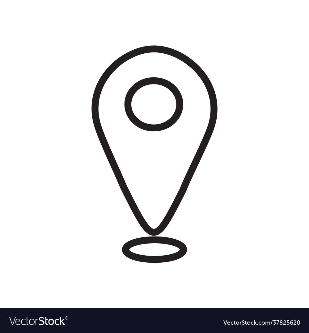 Check in location vector image Check in location