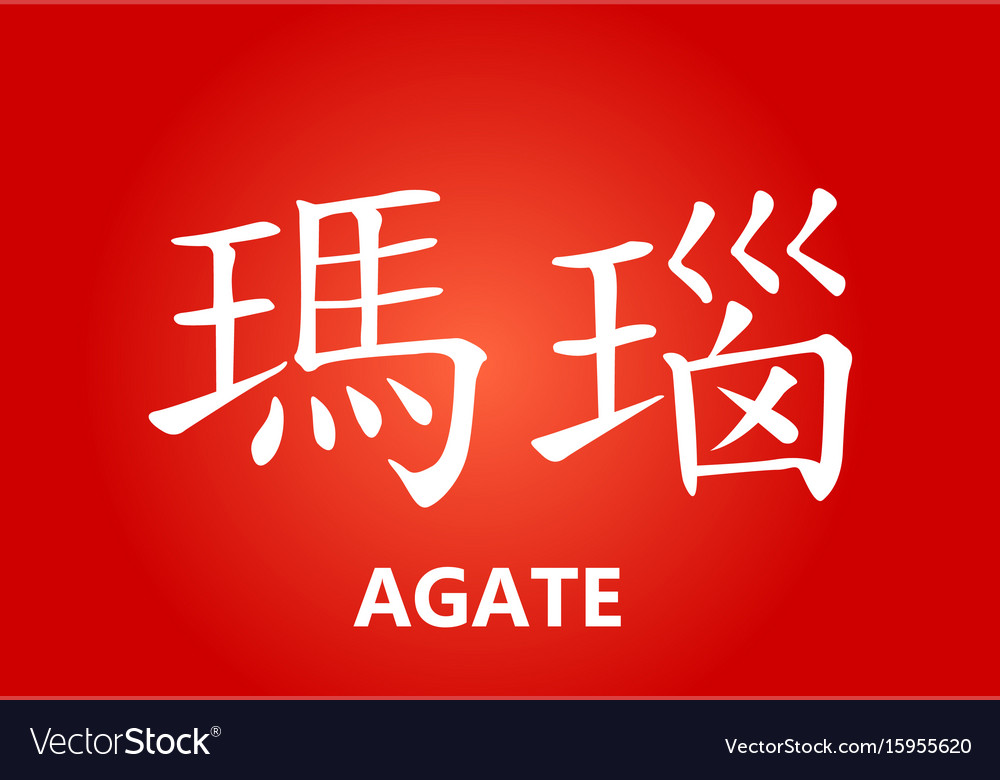 Chinese characters writing with different