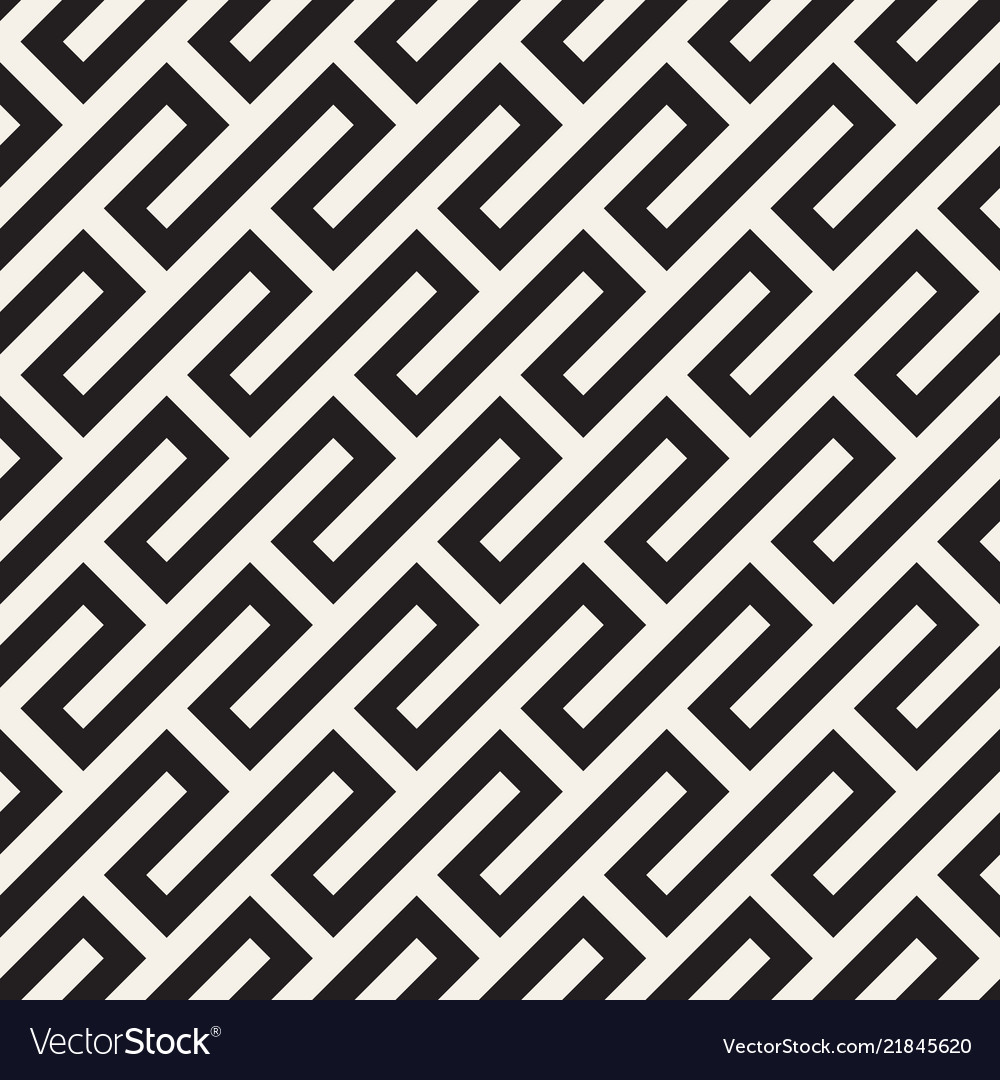 Geometric Line Tiling Pattern