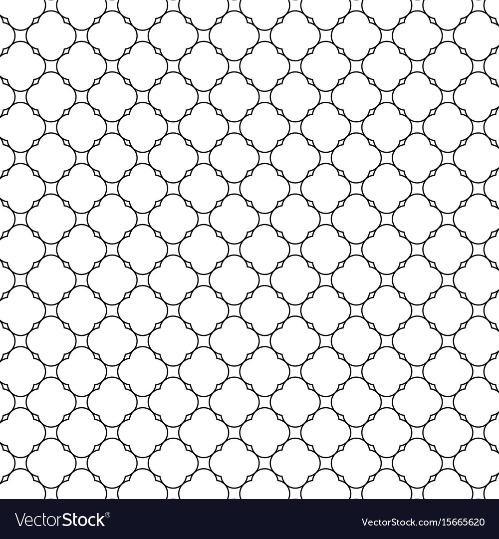 Lattice pattern with trendy on a white