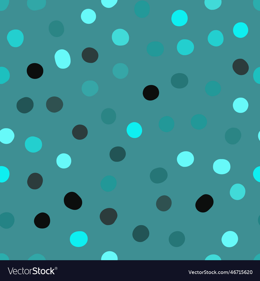 Seamless polka dots pattern abstract background