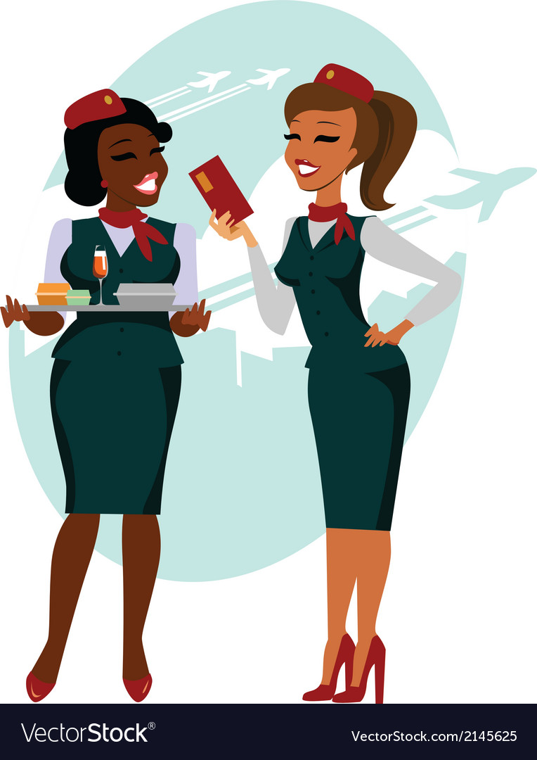 air-hostesses-ready-to-fly-royalty-free-vector-image