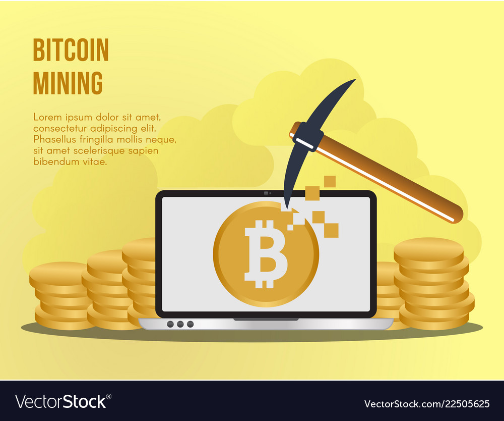 Bitcoin Mining Concept - Digital Finance