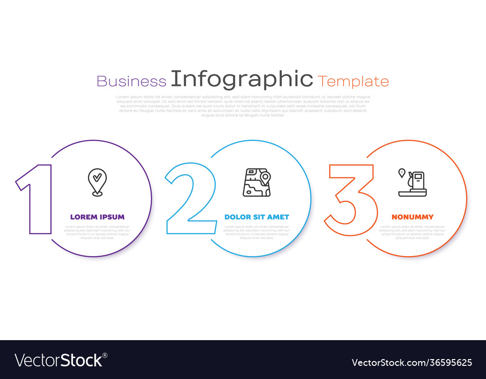 Set line location with check mark city map vector image Set line location with check mark city map