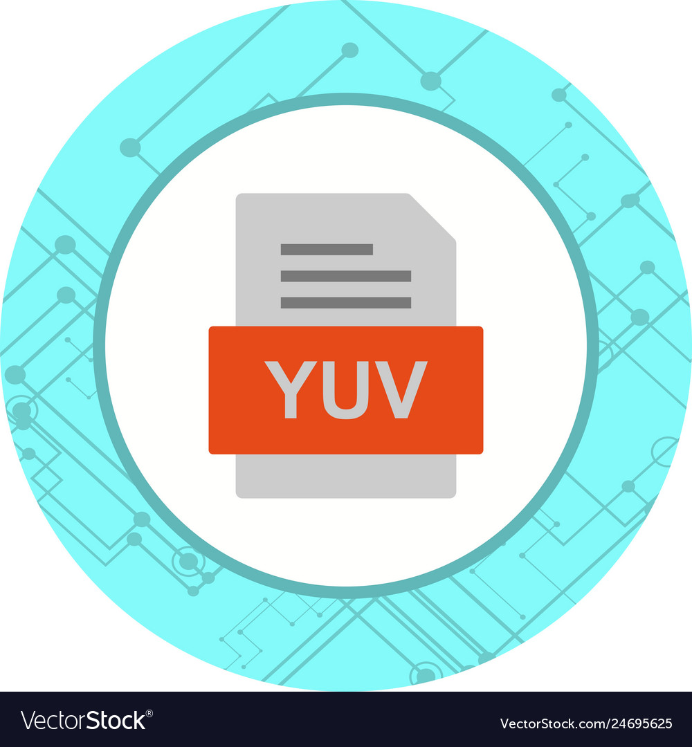Yuv file document icon