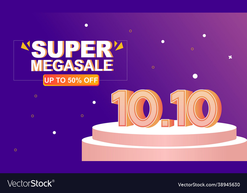 10 Flash-Verkauf moderne Banner Promotion vector image 10 Flash-Verkauf moderne Banner Promotion