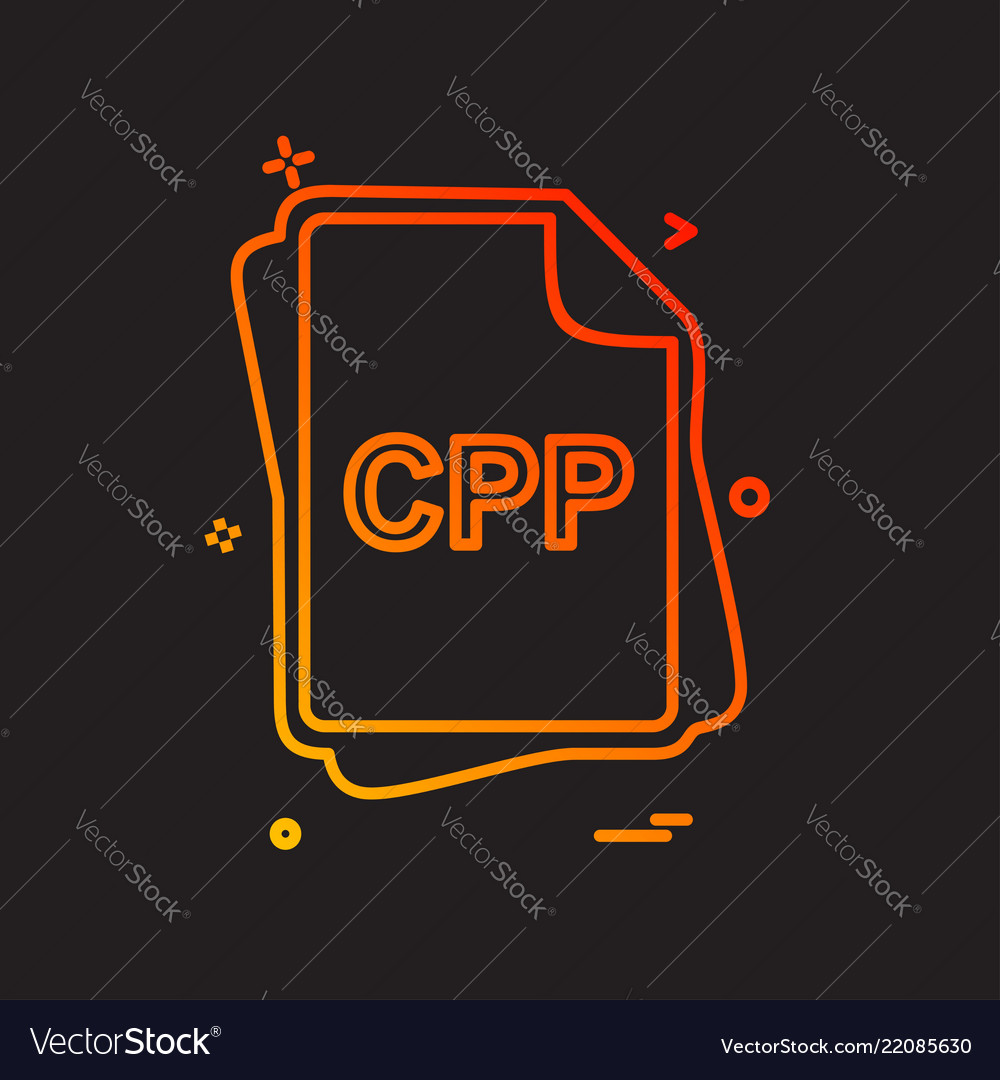 Cpp file type icon design