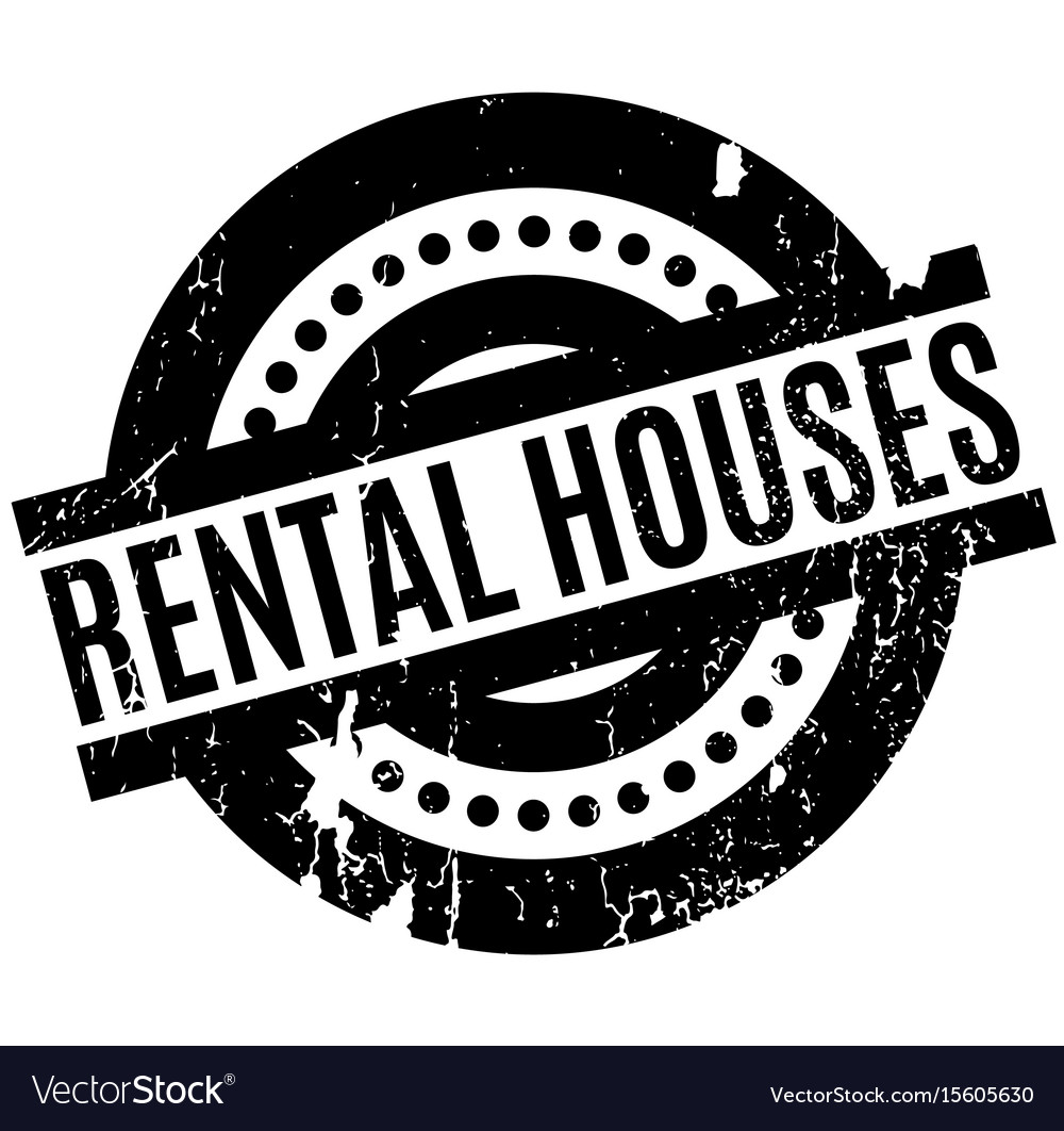 Rental houses rubber stamp