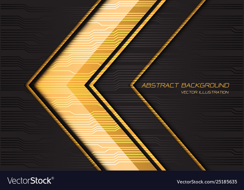 Modern Circuit Arrow Background