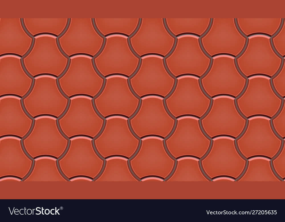 Seamless pattern cobblestone pavement vector image Seamless pattern cobblestone pavement