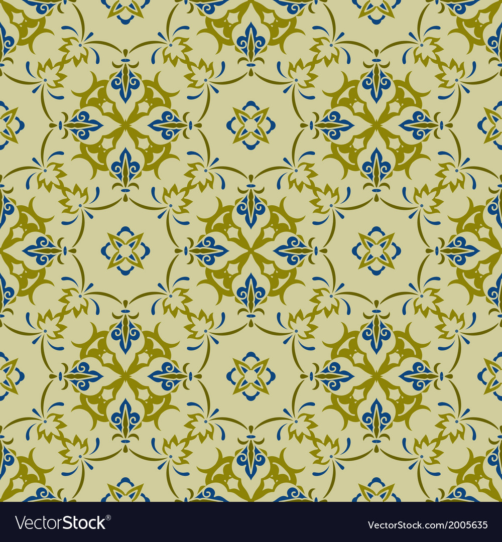 Seamless pattern in eastern style