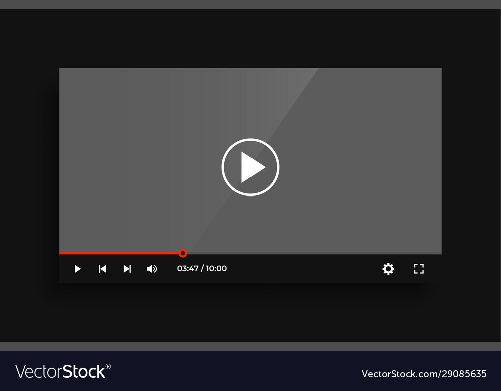 Video Player UI Template