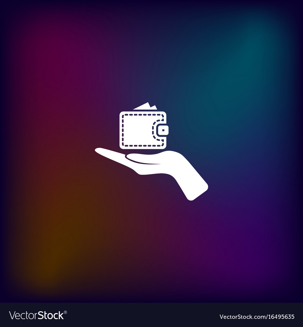Wallet web icon