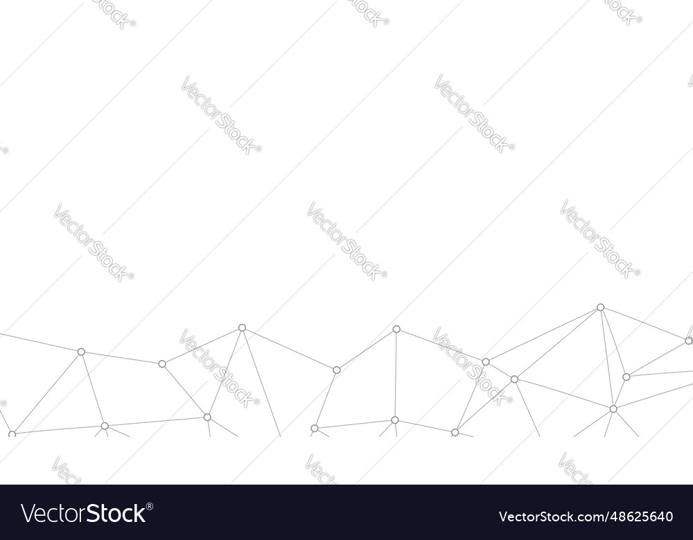 Abstract technology background plexus mesh vector image Abstract technology background plexus mesh