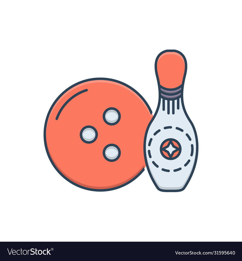 Bowling Royalty Free Vector Image - VectorStock