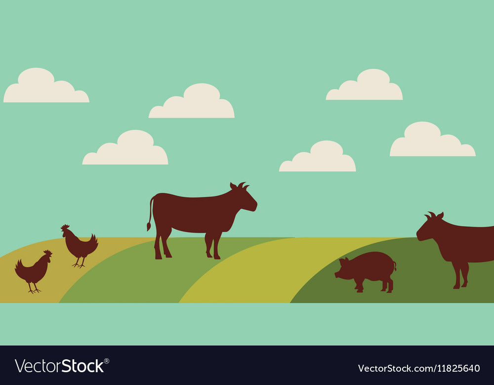 Farm And Agriculture Design Royalty Free Vector Image