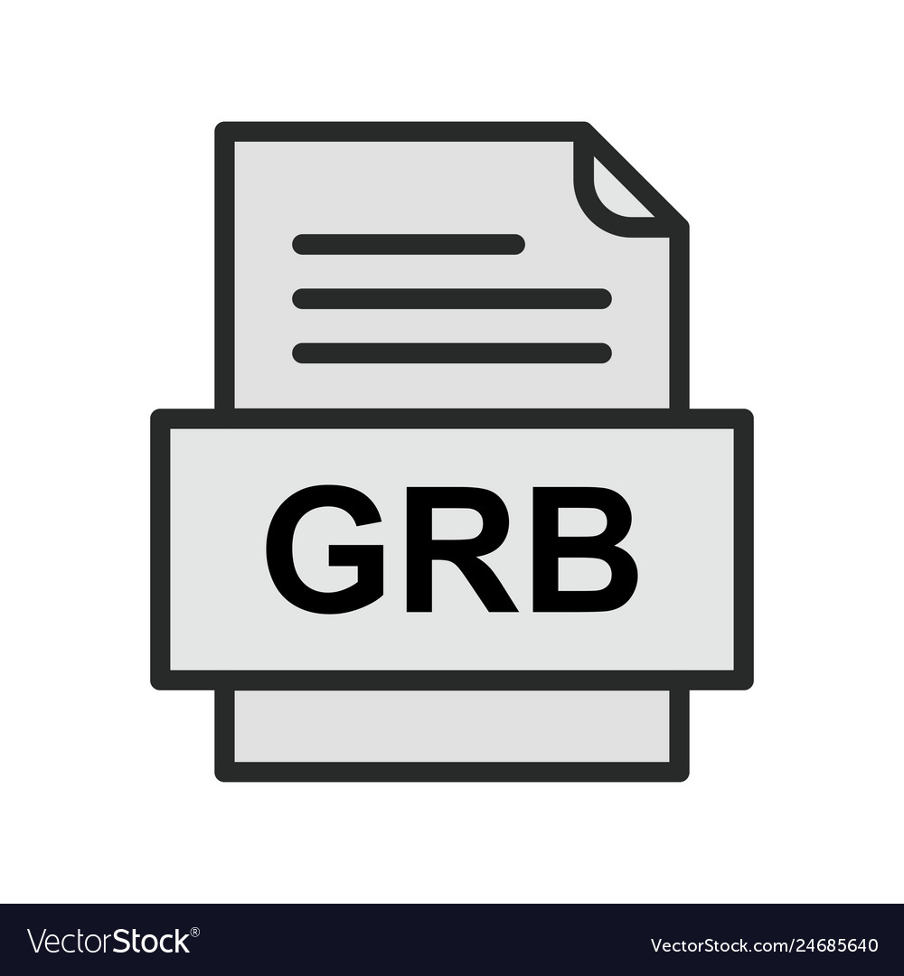 Grb file document icon
