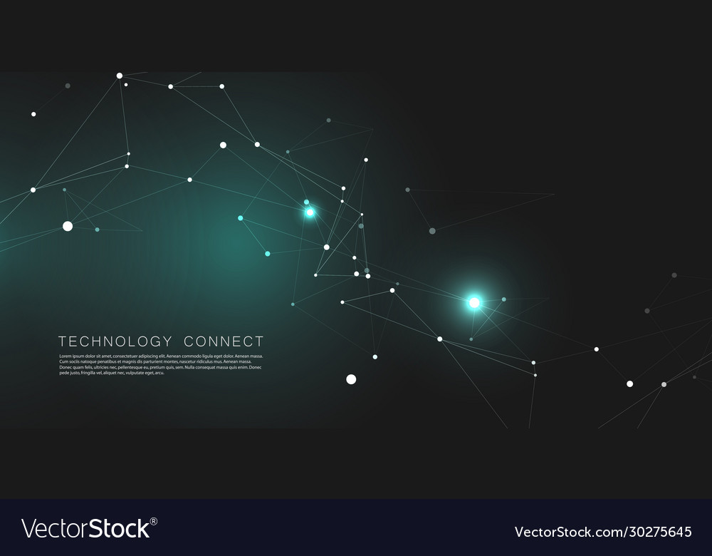 Abstract background design with connecting vector image Abstract background design with connecting