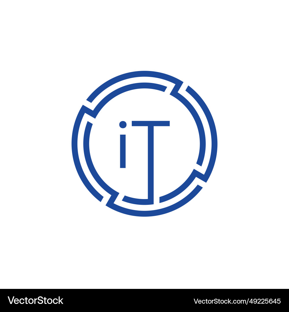 Creative Professional Logo Design Initials Letter Vector Image