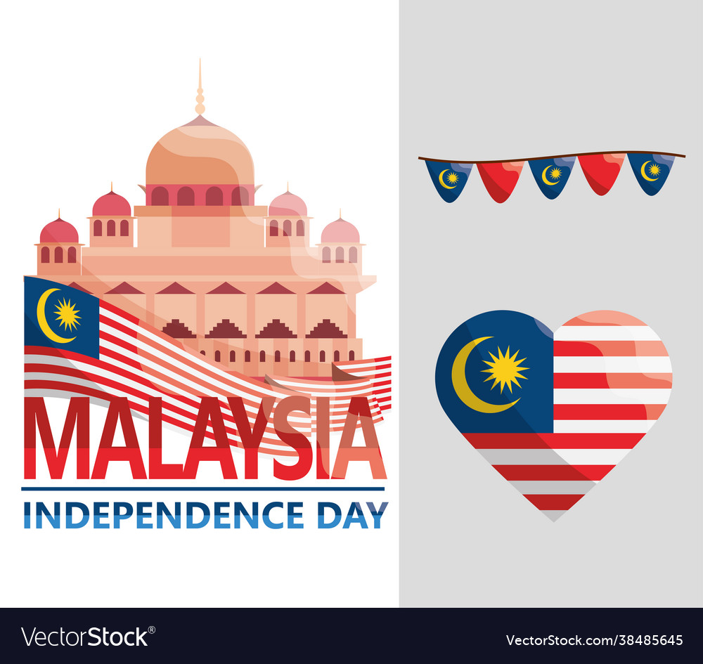 Malaysia independence flyer