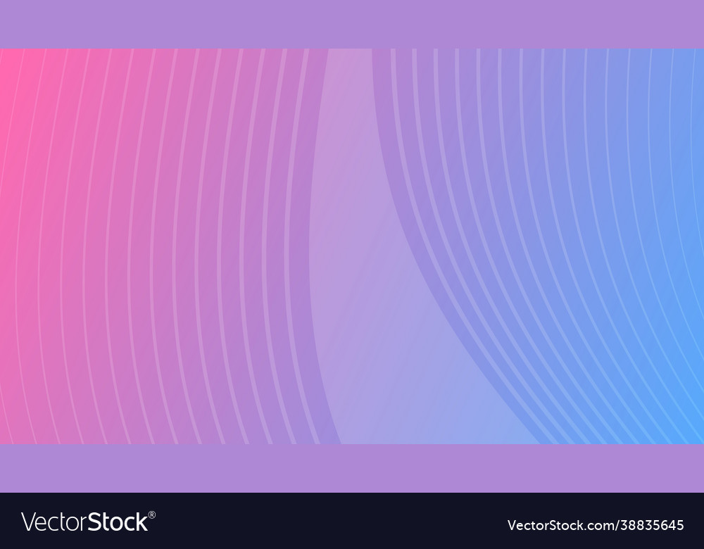 Modern colorful gradient background with lines vector image Modern colorful gradient background with lines