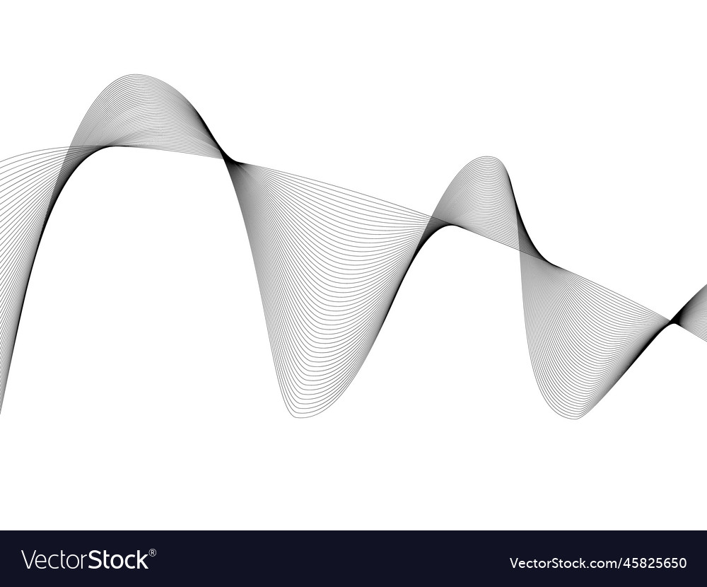 Abstract wave element for design digital vector image Abstract wave element for design digital