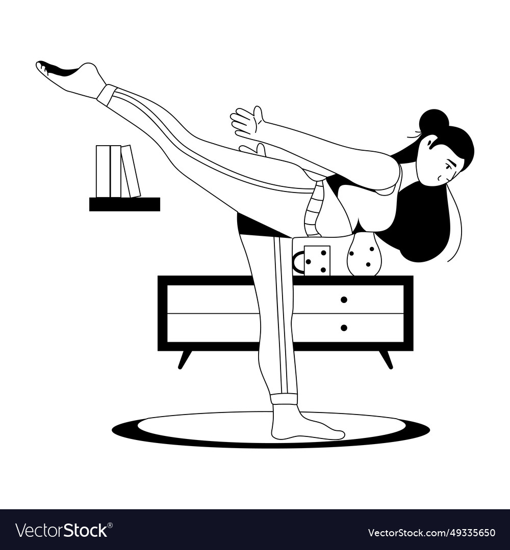 Airplane pose Royalty Free Vector Image - VectorStock