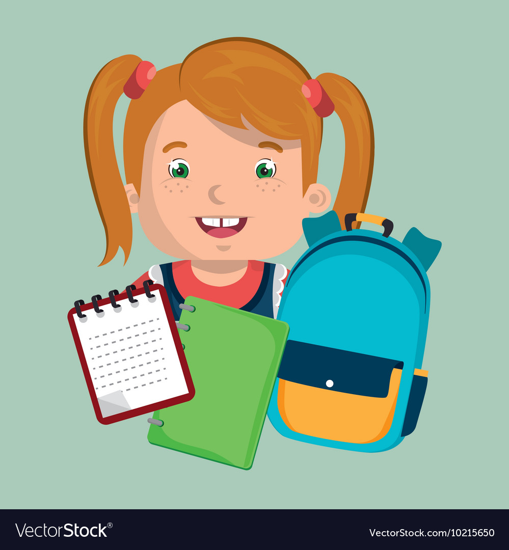Bag student notebook notepad