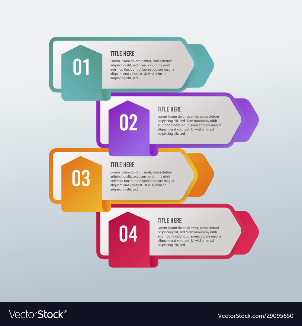 Digital business infographic design