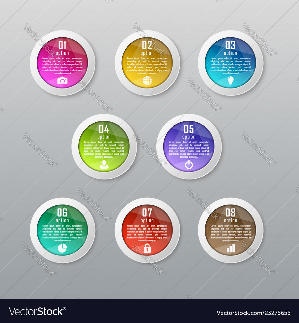 Abstract infographic template for chart diagram