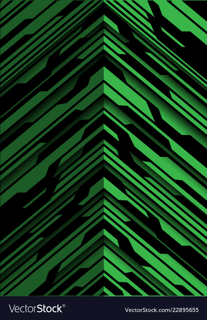Arrow Circuit Pattern