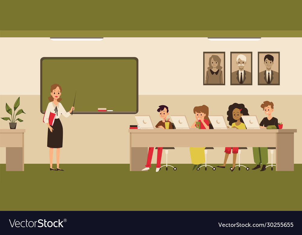 Children Learning with Laptops