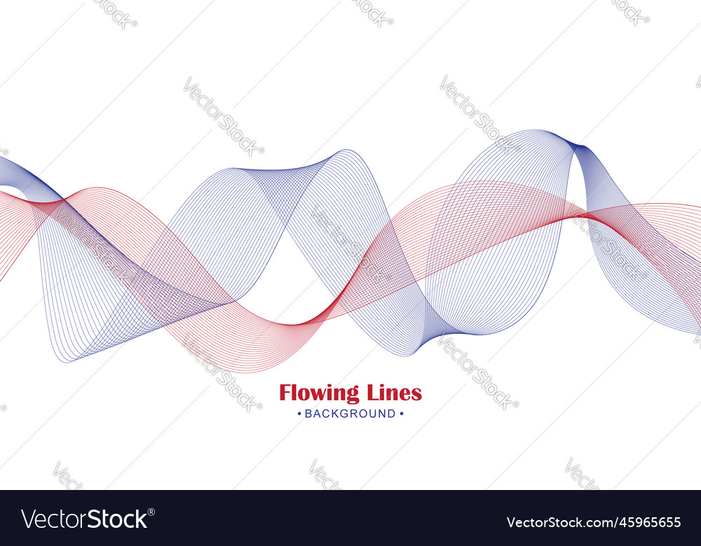 Dynamic Flowing Lines Background