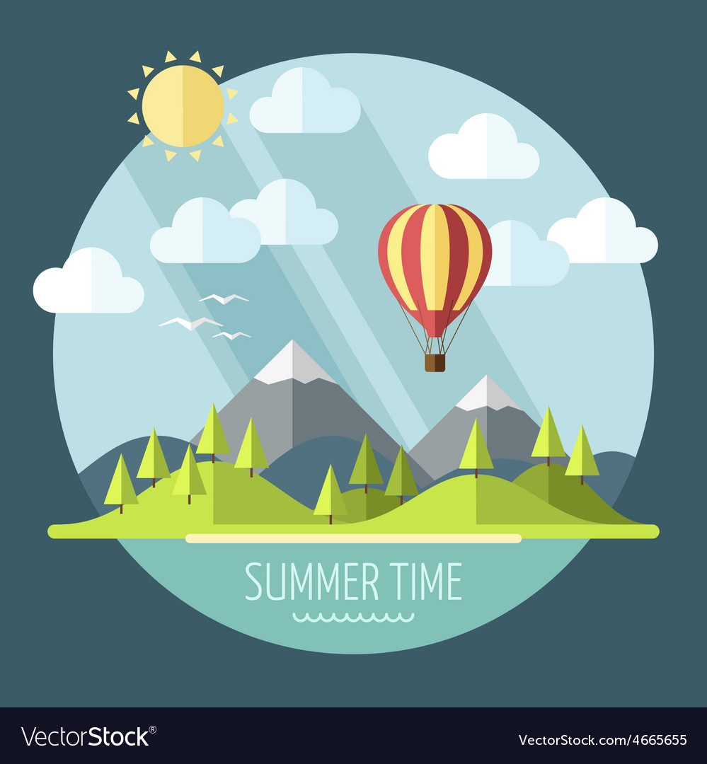 Summer landscape